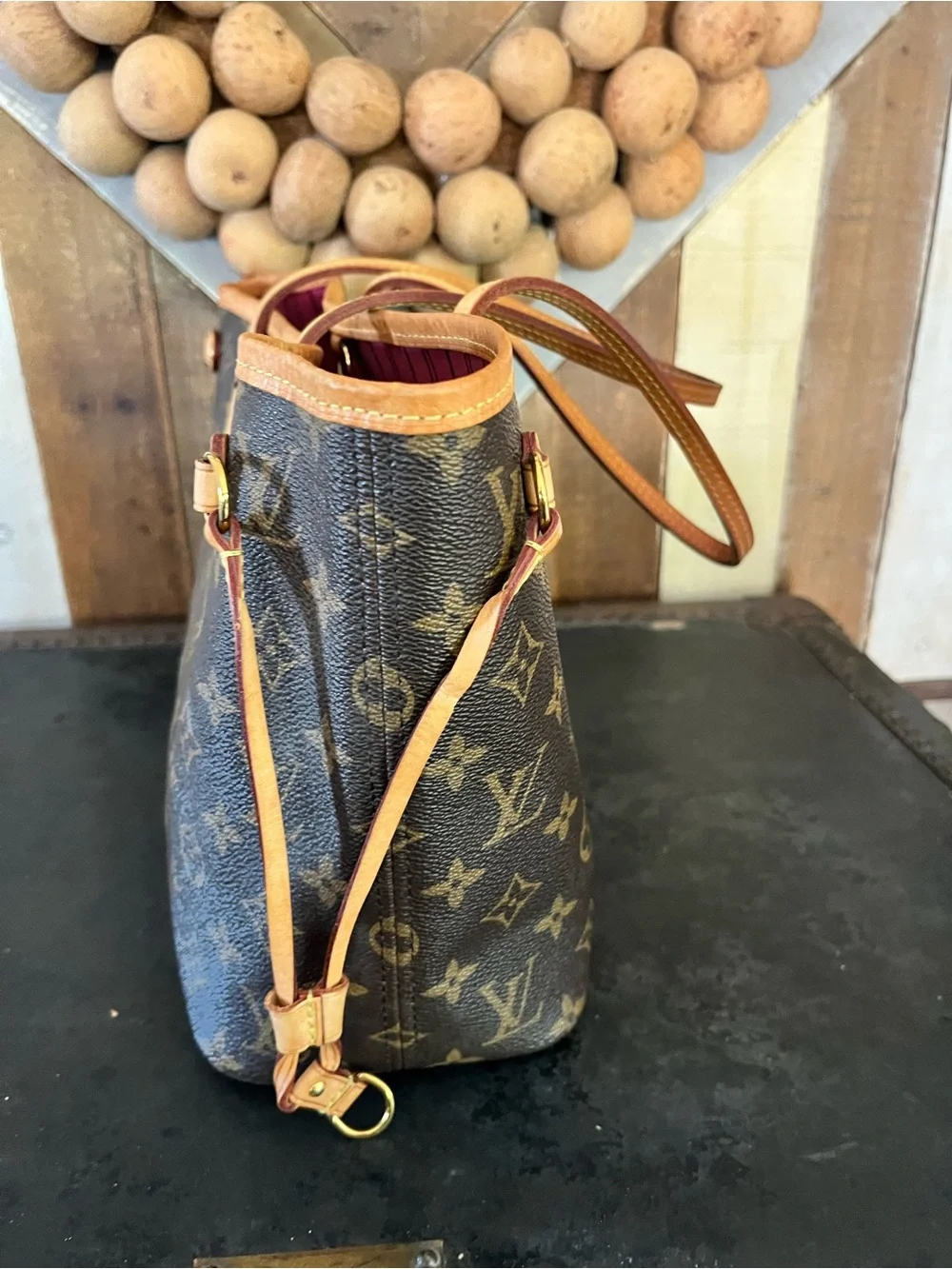 Authentic Louis Vuitton monogram canvas Neverfull PM